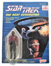 Star Trek Next Generation 1988 Galoob Lieutenant Geordi La Forge NOS 534... - £11.79 GBP