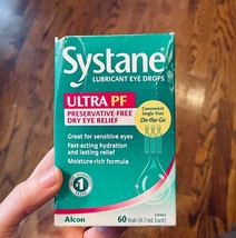 Systane Ultra PF Single-Use 0.7mL Vials 48 Lubricant Eye Drops Dry Eye R... - $18.69