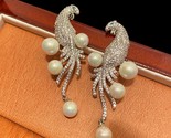 Bilincolor fashion white pearl baroque bird drop earrings for women thumb155 crop