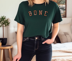Bone, the Spooky Halloween Essential T-Shirt - Simple Eerie Costume Tee,... - £7.53 GBP+