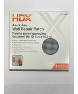 HDX 4 in. x 4 in. Drywall Repair Patch Steel Design Shrink-Resistant &amp; P... - $10.00