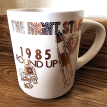 Boy Scouts Mug Cup BSA Diamond Jubilee 75 Years 1985 Round Up Outer Spac... - $6.62