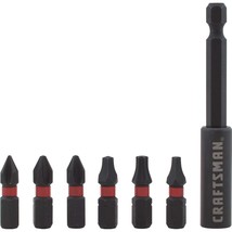 CRAFTSMAN Nut Driver Set, Impact-Rated, 1/4-Inch x 1-Inch, 7-Pieces (CMAF1516) - £21.34 GBP