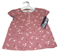 Osh Kosh B’gosh Floral Pattern Size 2-T Short Sleeve Shirt - £5.34 GBP