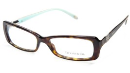 New Tiffany &amp; Co. Tf 2070-B 8015 Havana /BLUE Eyeglasses 53-16-135 B29mm Italy - £97.55 GBP