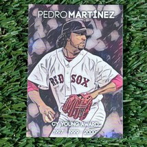 Pedro Martinez Art Card 1/25 RetroArt ERP ACEO Baseball Red Sox Cy Young Award - £5.50 GBP