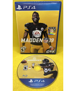  Madden NFL 19 (PlayStation 4, 2018, PS4, Tested Works Great, Antonio Brown) - $7.65