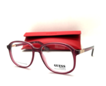 NEW Authentic GUESS GU8255 071 BURGUNDY 53-15-145MM  Eyeglasses FRAME - £26.61 GBP