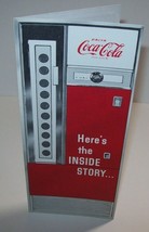 Coca-Cola 1961 Soda Bottle Cooler Brochure Vending Machine Original Flyer Coke - £47.62 GBP