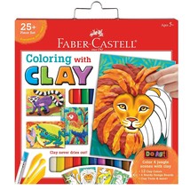 Faber-Castell Do Art Coloring with Clay - Modeling Clay Art for Kids - £21.98 GBP