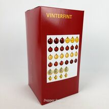 Ikea Vinterfint Red Gold Ornaments Holiday Christmas 32 Pcs   - €24,71 EUR