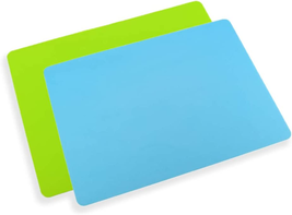 2 Pack A3 Large Silicone Sheet for Crafts Jewelry Casting Mat Pad, Reusable, Wat - £8.88 GBP