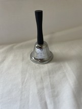 Vintage Silver Hand Bell - e722 - $131.21 MXN