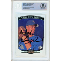 Kerry Wood Chicago Cubs Auto 98 SP Top Prospects Small Town Heroes BAS Autograph - £156.61 GBP