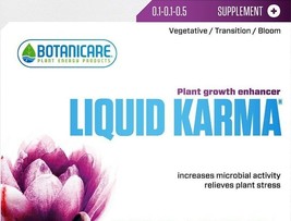  Botanicare LIQUID KARMA - 4oz (Ounces) Bottle -  FREE SHIPPING!! - £8.64 GBP