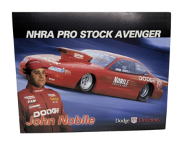 John Nobile Dodge Motorsports 2000 Official NHRA Souvenir 8&quot; X 10&quot; Hero ... - £7.65 GBP