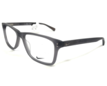 Nike Eyeglasses Frames 7246 034 Clear Matte Smoke Gray Square Full Rim 5... - $111.98