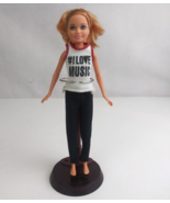 2013 Mattel Barbie Little Sister Stacie I Love Music Tank &amp; Black Pants ... - $12.60