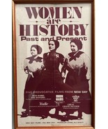 &quot;Women are History Past and Present&quot; Original Women Rights Movie Poster - $169.00