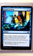 2024 Magic the Gathering Outlaw of Thunder Junction #47 Failed Fording Blue WOTC - £1.75 GBP