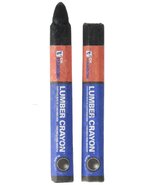 El Marko Lumber Crayon-Traditional Black 2Pcs. Carded - $24.33 CAD
