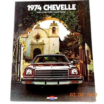 Chevrolet 1974 Chevelle Classic Malibu Laguna Type S3 NOS Sales Brochure - $8.99