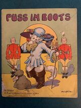 Vintage 1934 Puss In Boots Platt and Munk Co. Children's Book No. 3000F - $5.00