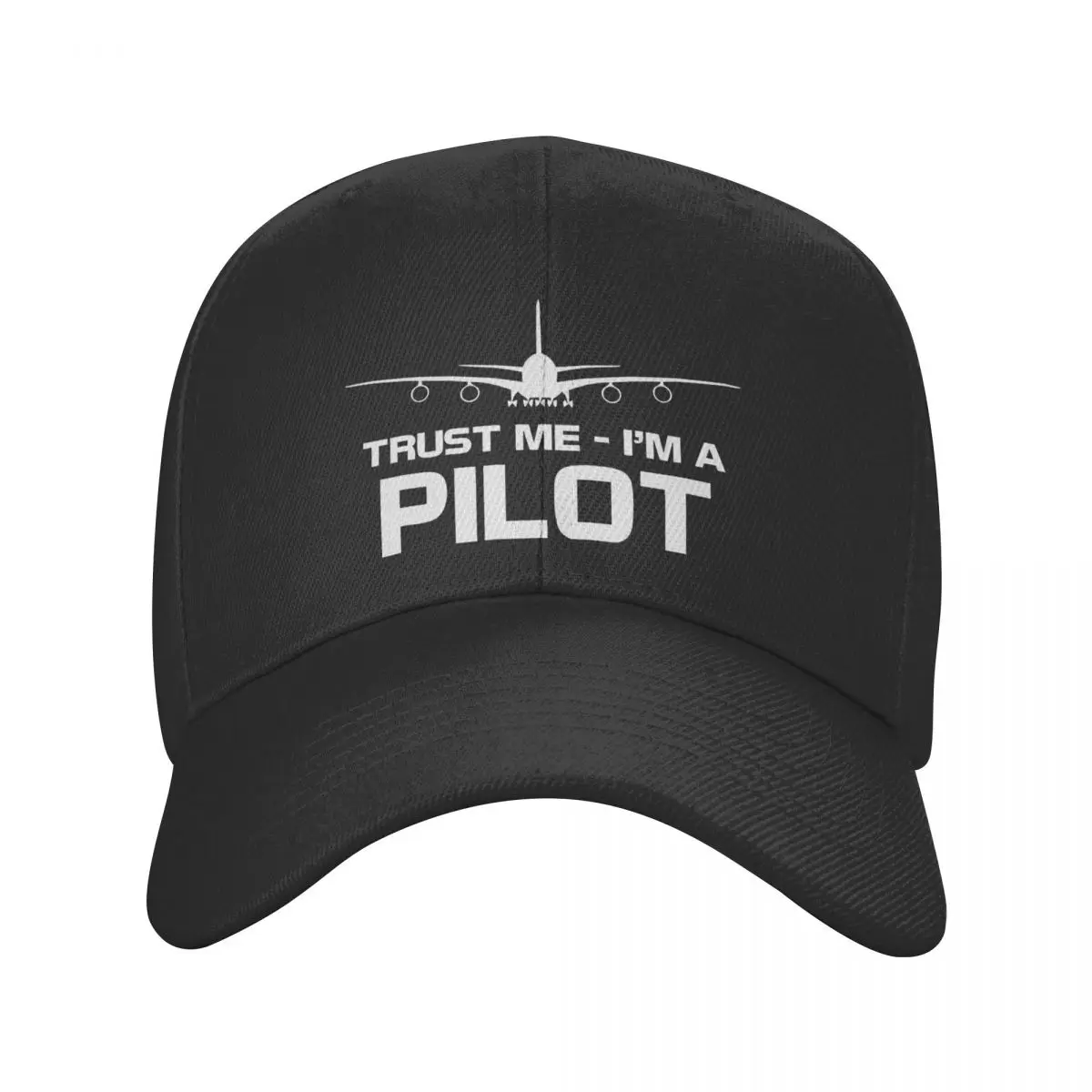 Trust Me IM A Pilot Baseball Cap Outdoor Adjustable Plane Flying Airplane - £14.03 GBP