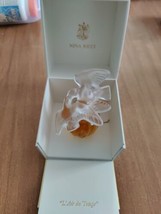 SEALED L&#39;air du Temps, Nina Ricci. Lalique double doves. 4” perfume w/ b... - $155.00