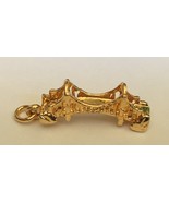 Vintage Sterling Silver Gold Plated Golden Gate Bridge Charm #3 - $26.05 CAD