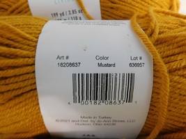 Big Twist Living  Mustard lot of 3 Dye Lot 636957 - £12.75 GBP