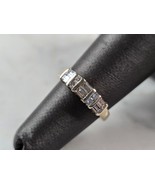 Womens Vintage Estate 14k White Gold Diamond Ring 2.8g #E3625 - €423,62 EUR