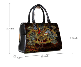 Satanic Gods  Women Barel Bag - $49.99