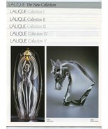 Lalique Collections I II III IV &amp; V Brochures &amp; Price List 1993 - £45.50 GBP