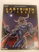 Cliff Johnson&#39;s Labyrinth Of Crete for Windows 3.1 to XP And Macintosh 7.0  - £23.89 GBP
