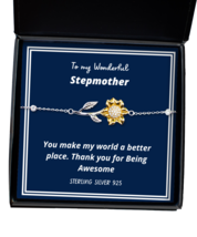 To my StepMother,  Sunflower Bracelet. Model 64035  - £31.41 GBP