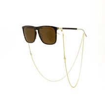 18k Yellow Gold Over Lightning Sunglasses Eyeglass Holder Lanyard Chain Strap - £97.69 GBP