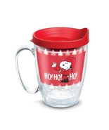 Tervis Peanuts Ho Ho Christmas 16 oz. Coffee Mug W/ Lid Holidays Snoopy ... - £8.68 GBP