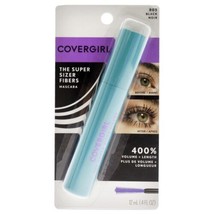 COVERGIRL Super Sizer Fibers Mascara, Black 805, 0.35 Ounce (Packaging M... - £7.91 GBP