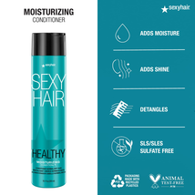 SexyHair Healthy Hair Moisturizing Conditioner, 10.1 Oz. image 2