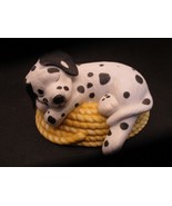 SPG Princeton Gallery Vintage 1994 Dalmatian Dog Tired Fine Porcelain Fi... - $861.81 MXN