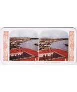 Stereo View Card Stereograph Venice From Campanile Italy - $6.82 CAD