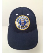 Air Force Hat USA Logo Strap United States USAF Patch Adjustable Excellent - $14.80