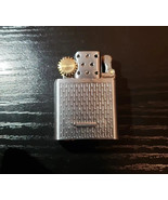 Lighter Insert with Wick Cover &amp; Metal Base Silver Steel New- Can Fit Zi... - $257.99 MXN