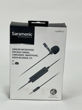 Saramonic LavMicro Broadcast-Quality Lavalier Omnidirectional Microphone new  - £17.89 GBP