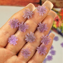 NEON PURPLE HALLOWEEN SPIDERS For Craft, 3D NAIL ART SPIDERS, SMALL GIFT... - $11.99