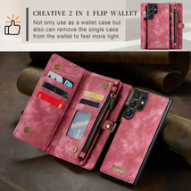 Magnetic Leather Wallet Flip back Case For Samsung S24+ S21+ S23FE S23 S22 - $91.56