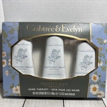 Crabtree &amp; Evelyn Nantucket Briar Hand Theapy Gift Set - Three 3.5 Oz. T... - $39.59