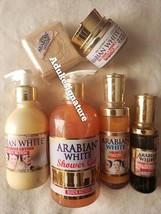 Arabian white whitening lotion,shower gel,oil,face cleanser, whitening g... - $180.00