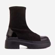 The Sorella Black Tip Suede Leather Women’s Boot image 2